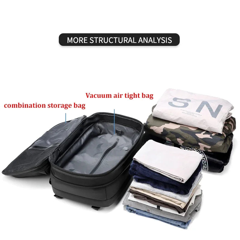 The KAPSUL One — Vacuum Travel Backpack