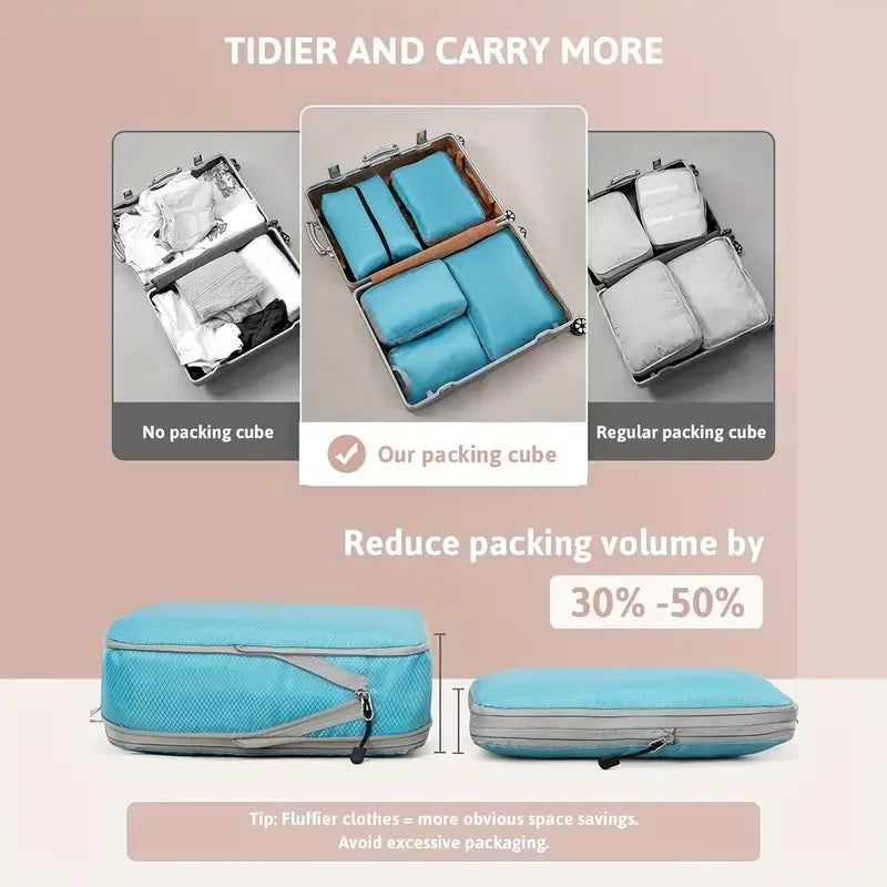KAPSUL Cubes — Compression Packing Set