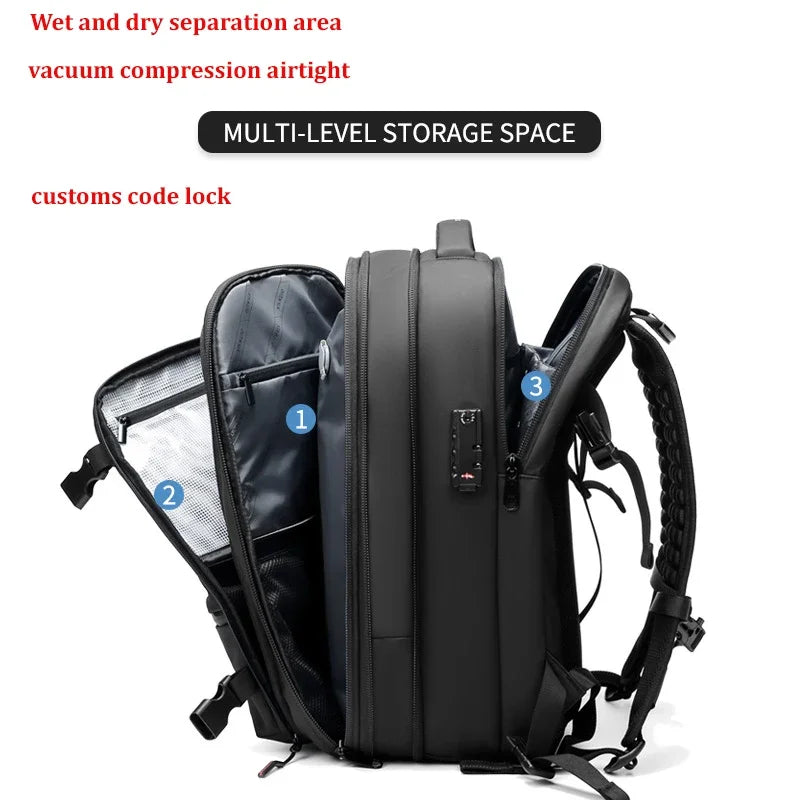 The KAPSUL One — Vacuum Travel Backpack